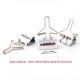 airplane jumbo binder clips, decorative large binder clips for gifts & heavy documents