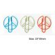 Benz logo custom paper clips, custom logo paper clips for promotional gifts