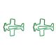 bomber shaped paper clips, airplane decorative paper clips for gifts & documents