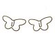 butterfly shaped paper clips, cute decorative paper clips for spring theme