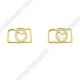camera shaped paper clips, decorative gold paper clips for gifts