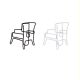 custom chair shaped paper clips, furniture decorative paper clips for gifts & decor