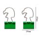 Christmas hat decorative binder clips, custom binder clips for holiday gifts