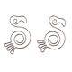 crow shaped paper clips, bird animal paper clips for gifts