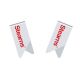 custom logo metal bookmark clips, custom printed paper clips with your logo