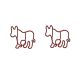 custom logo paper clips, donkey emblem paper clips for political events