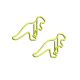 Cute T-Rex Shaped Paper Clips | Sturdy Dinosaur T-Rex Jumbo Clips | Fun Dino Stationery (1 dozen, 35*25 mm)