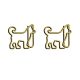 dog animal paper clips, fancy decorative paper clips for gifts & events