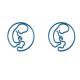 fetus decorative paper clips, fun shaped paper clips