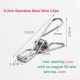 fish binder clips, jumbo binder clips