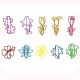 flower decorative paper clips, bloom shaped paper clips