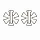flower shaped paper clips, bloom decorative paper clips