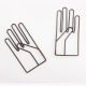 glove shaped paper clips, fun decorative paper clips for fashion & gifts