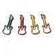 guitar shaped paper clips, colorful music decorative paper clips