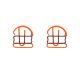 hamburger decorative paper clips, fun promotional paper clips for gifts and office