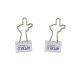 hand decorative binder clips, custom binder clips