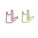 hand shaped paper clips, cute decorative paper clips for gifts & love
