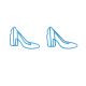 high heel decorative paper clips for decor, fun promotional paper clips for gifts