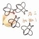 Honey Bee Shaped Paper Clips | Custom Decorative Paper Clips for Eco Brands, Teachers & Beekeeping (1 dozen)