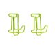 letter L shaped paper clips, cute decorative paper clips for gifts & paperwork