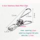 metal clothespins, heavy duty clothes clips