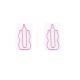 milk bottle shaped paper clips, decorative paper clips for gifts