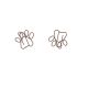 paw shaped paper clips, foot decorative paper clips for gifts