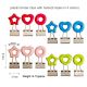 plastic binder clips with holes, decorative binder clips for gifts