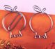 pomegranate decorative paper clips, cute shaped paper clips