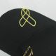 hat brim clips in ribbon outline, arrowhead cap clips