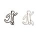 runner shaped paper clips, cute decorative paper clips