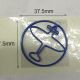spitfire shaped paper clips, airplane decorative paper clips for gifts