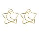 star & moon shaped paper clips, decorative paper clips for gifts & office