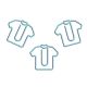 T-shirt shaped paper clips, clothing decorative paper clips