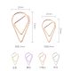 Drip/Raindrop Shaped Paper Clips, fun teardrop decorative clips, custom waterdrop paperclips