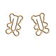 Teddy bear decorative paper clips, fun shaped paper clips