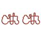 Tractor Shaped Paper Clips | Vehicle Decorative Paper Clips | Cute Stationery (1 dozen)