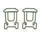 trash can decorative paper clips, garbage shaped paper clips for gifts