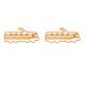trolleybus decorative paper clips, fun shaped paper clips for gifts & office