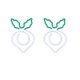cute turnip decorative paper clips, fun shaped paper clips for gifts & stationery