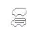 van shaped paper clips, cute decorative paper clips for gifts & travel
