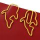 Whale shaped paper clips, fish decorative paper clips for gifts & marine theme