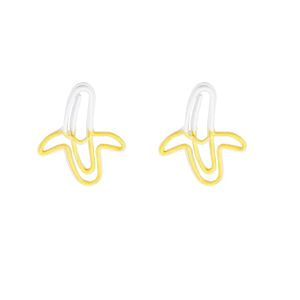 banana shaped paper clips, cute decorative paper clips for gifts & office
