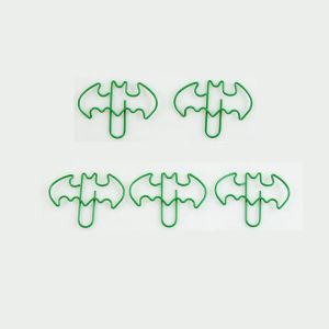 fun bat animal shaped paper clips, cute decorative paper clips