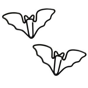 bat animal shaped paper clips for gifts & desk accessories