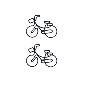 Bicycle Shaped Paper Clips | Cute Bike Novelty Clips | Cycling-Themed Custom Paperclips