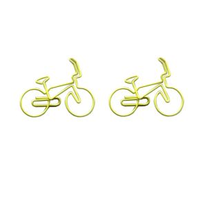 bike shaped paper clips, bicycle decorative paper clips for gifts & ornaments