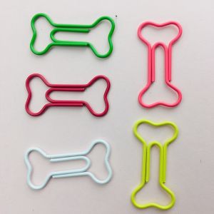dog bone paper clips, decorative paper clips