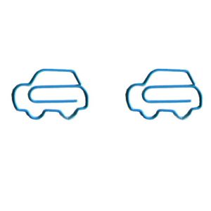cute car shaped paper clips, vehicle decorative paper clips