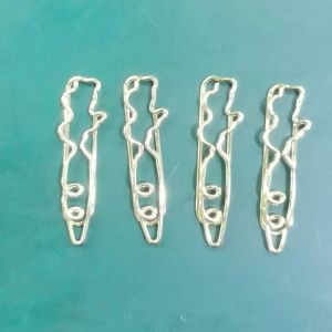 carrot decorative paper clips, gold shaped paper clips for gifts & stationery